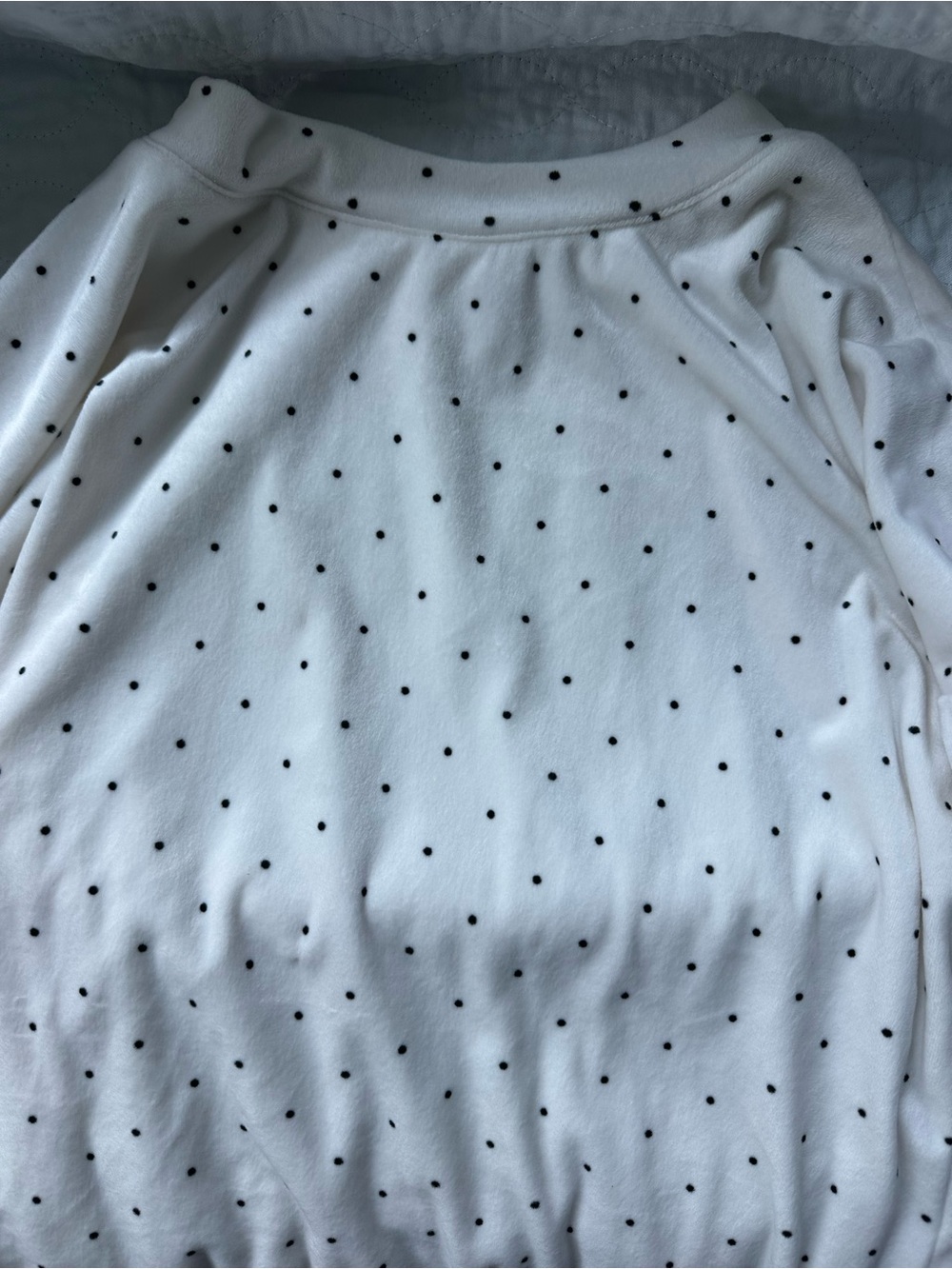 Auden White Polka Dot Women's PJ Set
